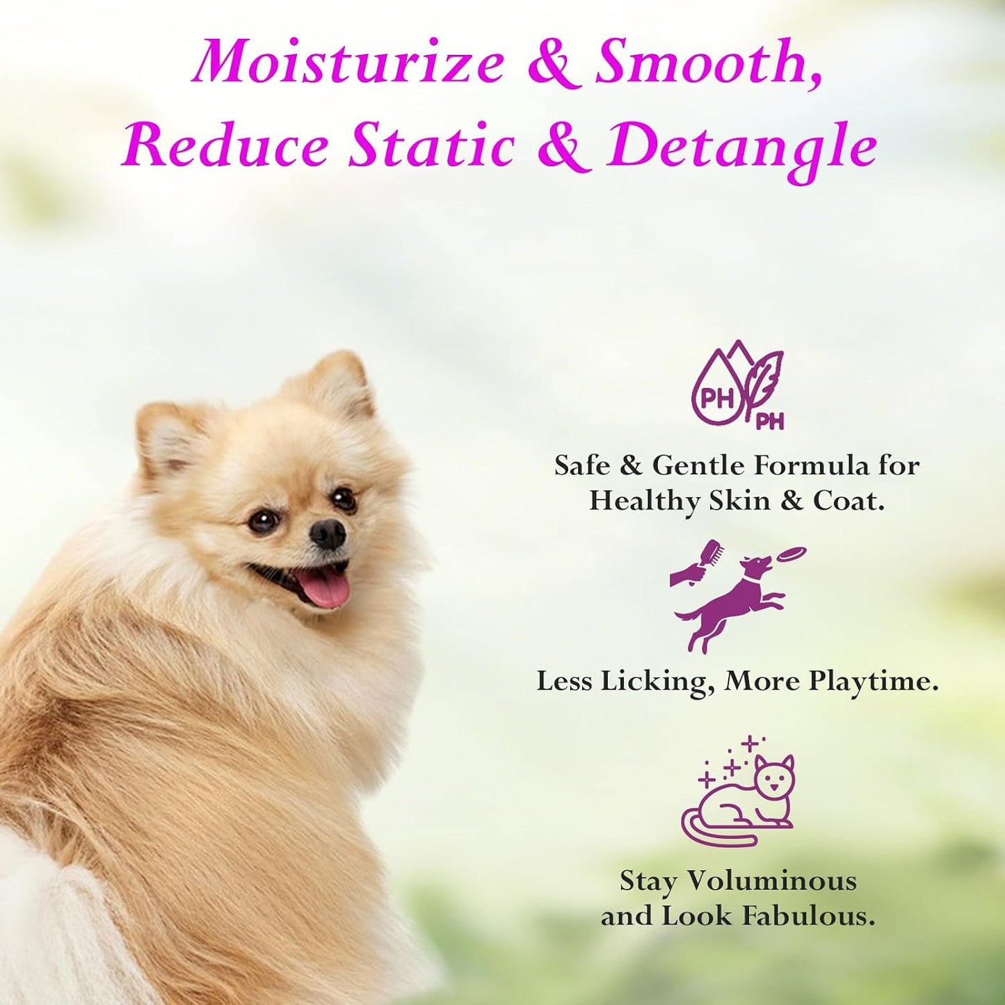 Dog Cologne Spray Long Lasting Baby Powder Scent, Natural 3.4 fl oz
